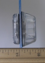 Nimble Nano Profile with ruler, about 1/4 inch thin