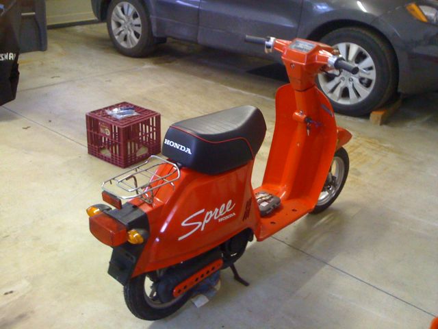 1985 Honda spree performance #6